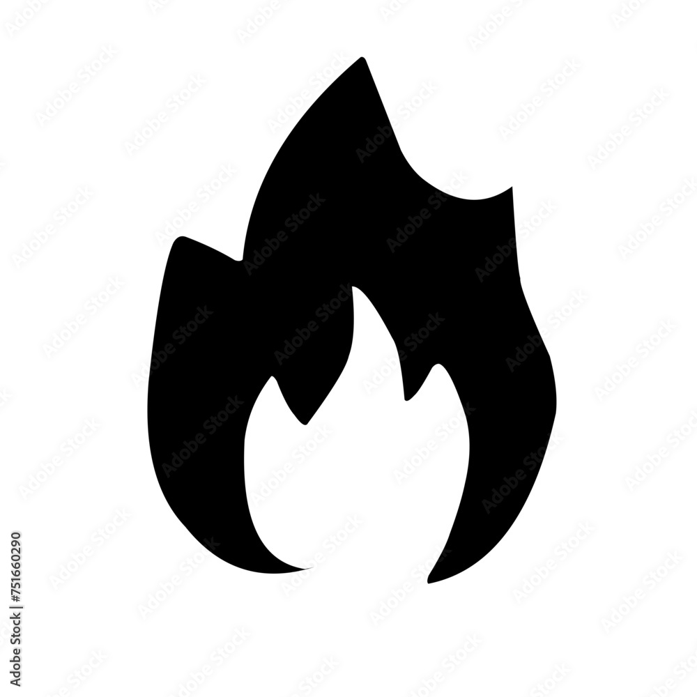 Fire Silhouette Fire Silhouette