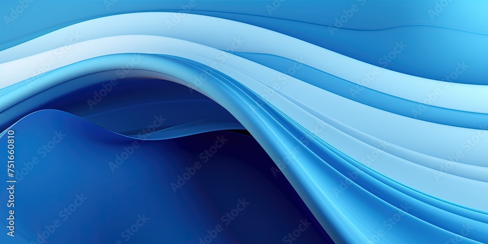 Obraz premium 3D Abstract Blue Background
