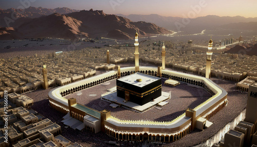 Plakat mecca photo