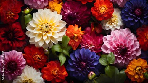 Blooming Array of Vibrant BB Flowers Captured in Brilliant Hi-Res Photography