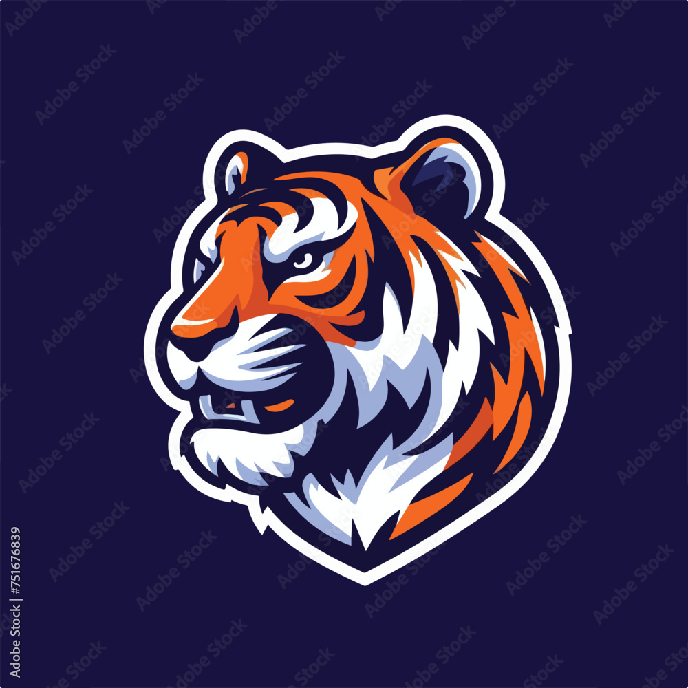 Esport vector logo tiger, tiger icon, tiger head, vector, sticker Esport vector logo tiger, tiger icon, tiger head, vector, sticker