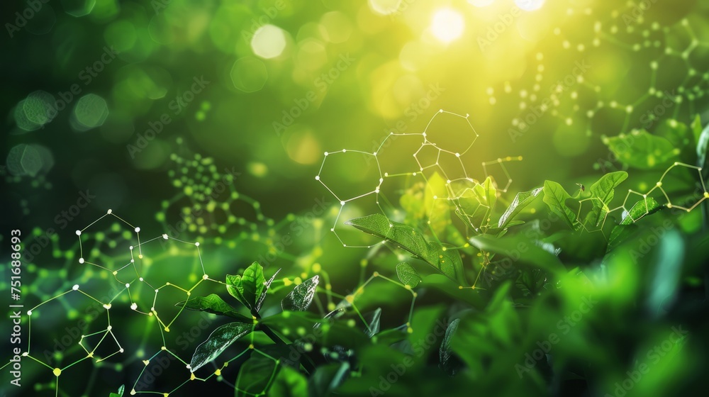 Implementing green chemistry principles for a greener future - obrazy, fototapety, plakaty 
