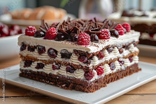 cubic black forest cake