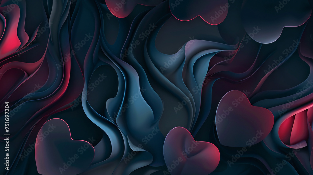 Abstract background with hearts. Love, wedding vector. AI. Abstract background with hearts. Love, wedding vector. AI.