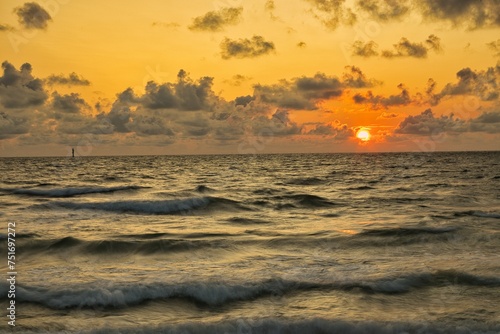 Sylt, Westerland, Sonnenuntergang