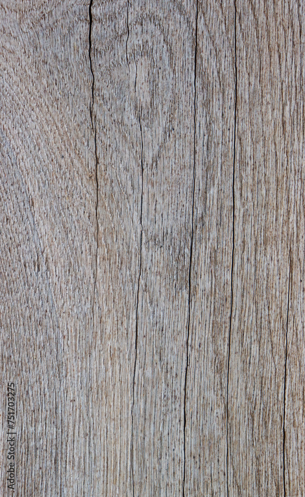 Naklejka premium Vertical close-up photo of a wooden board.