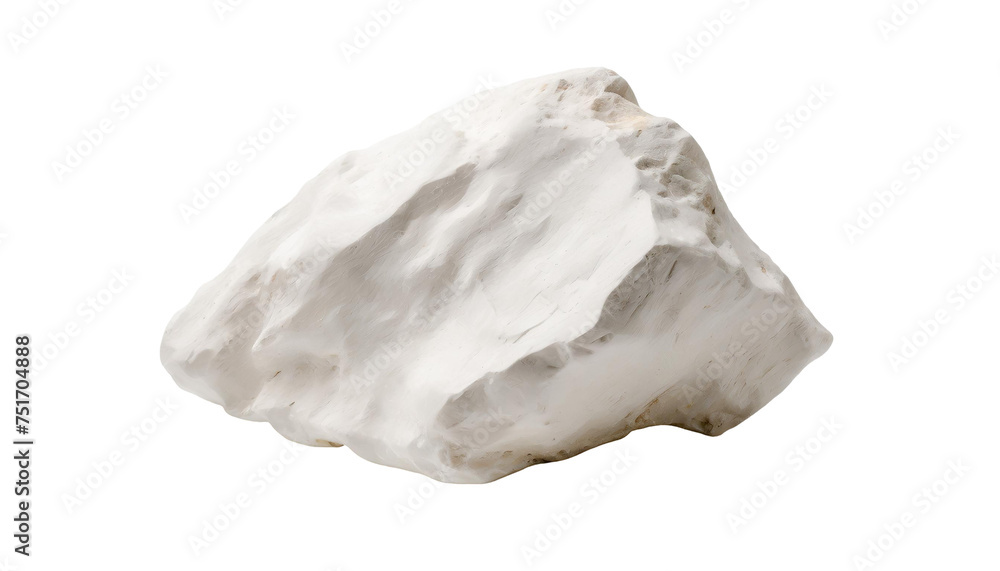 White stone, isolated on transparent background. White stone, isolated on transparent background.
