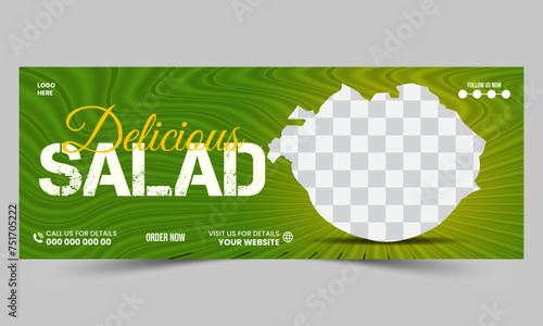 modern social media facebook cover or web banner template