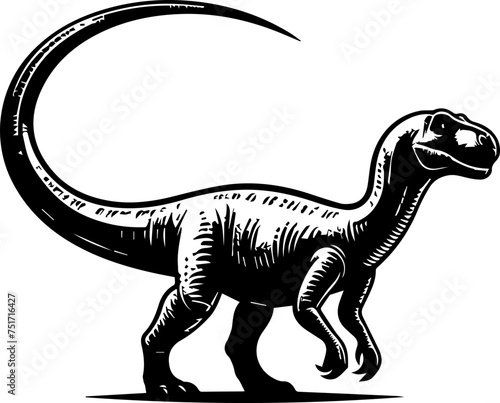 Allosaurus animal