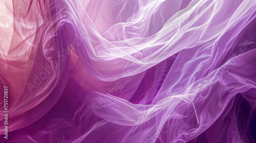 Lavender data matrix in an ethereal tapestry, abstract beauty unfolds.