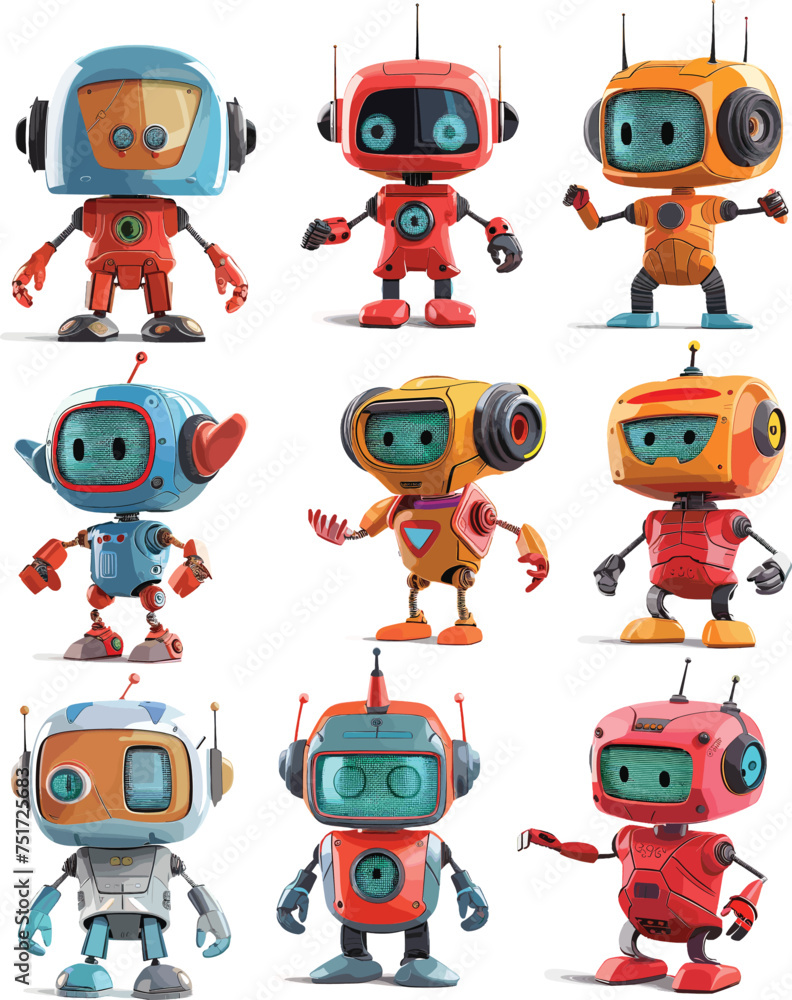 Isolated variety of robots Isolated variety of robots