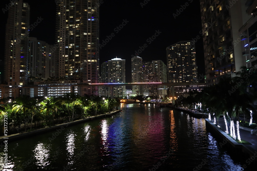 Naklejka premium Brickell Miami