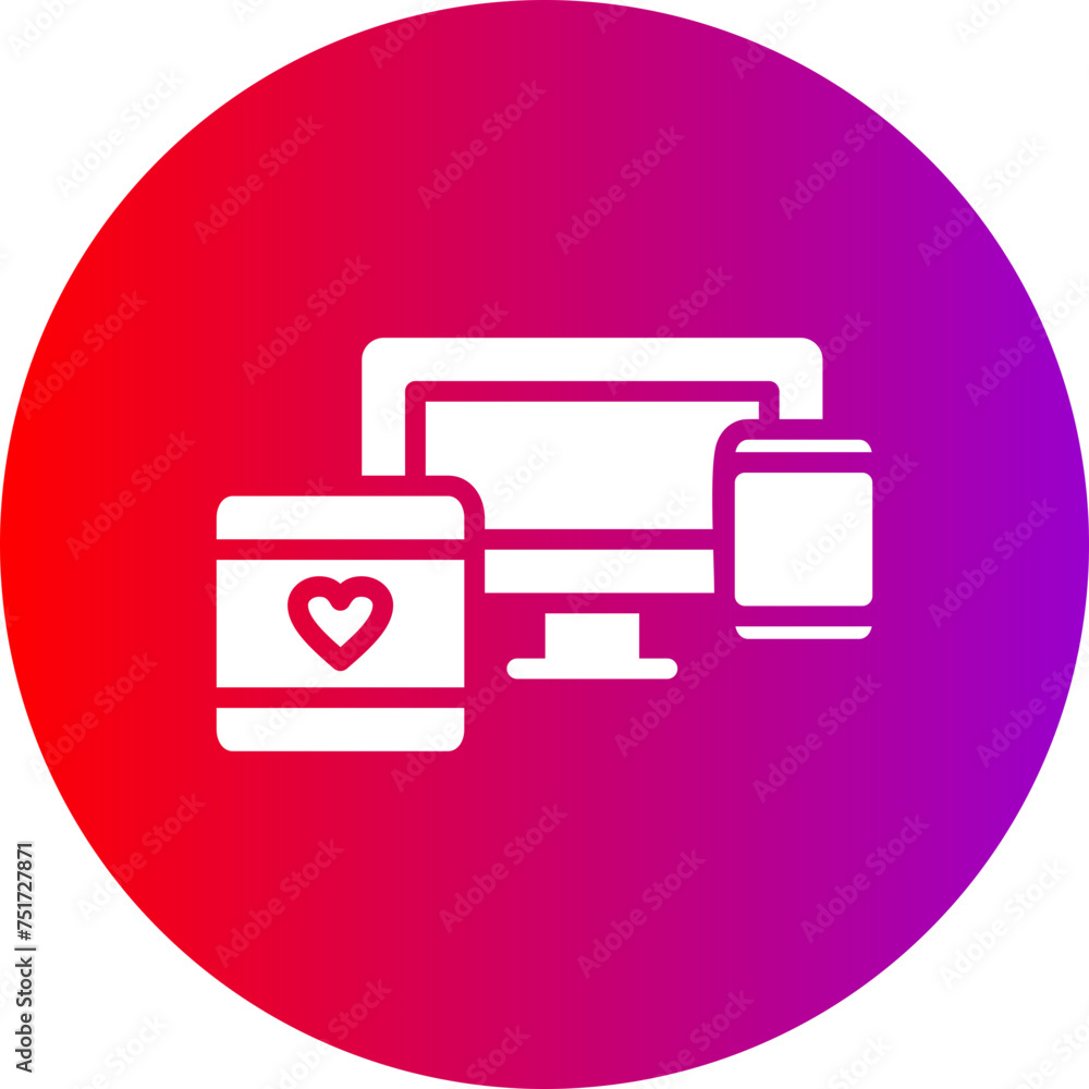 web-hosting-5 Glyph Circle Gradient Icon web-hosting-5 Glyph Circle Gradient Icon