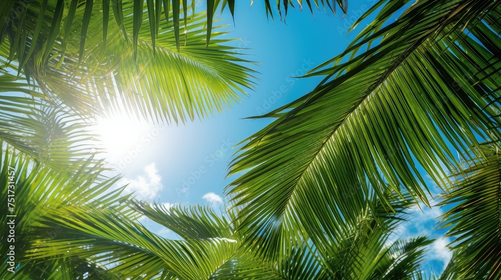 nature summer leaves background