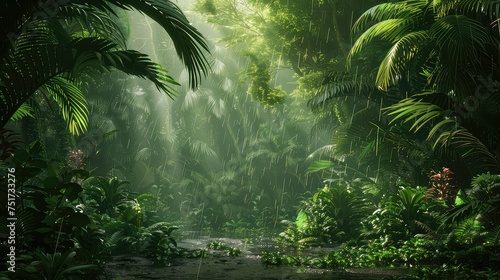 canopy rain forest amazon photo