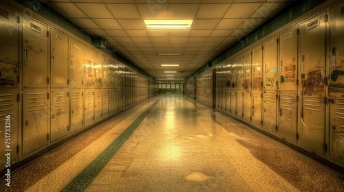 vacant empty school photo