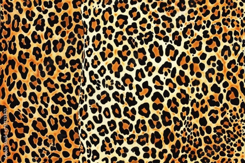 Real Leopard Skin. photo