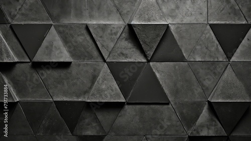 design concrete black background