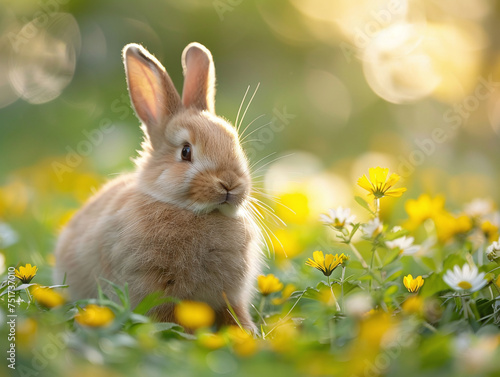 rabbit in the grass