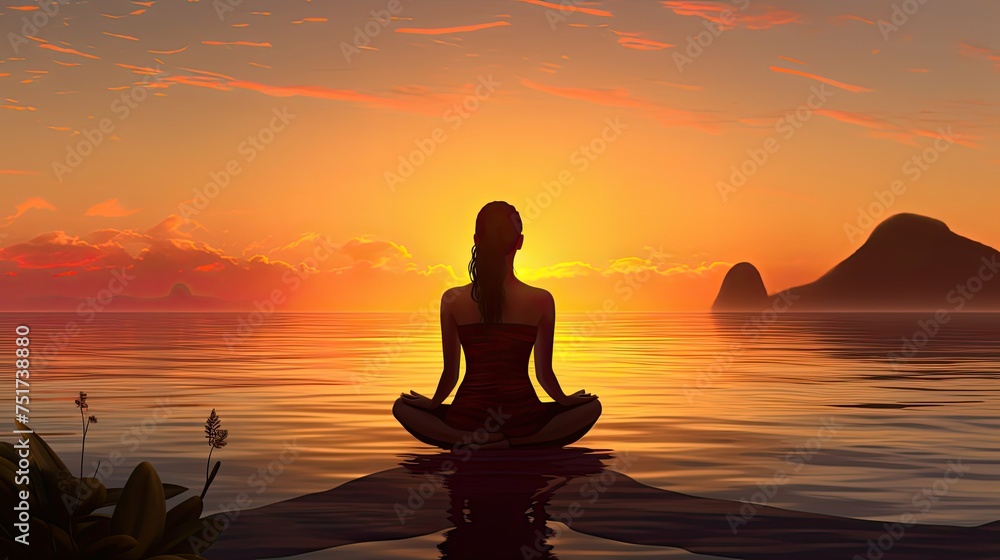 meditation yoga zen background