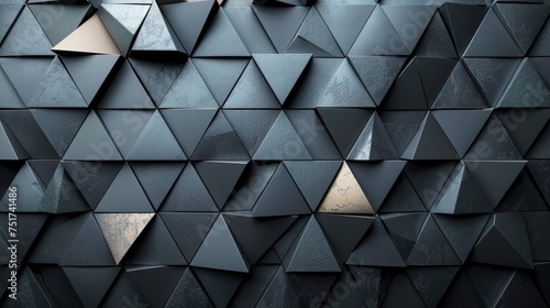 A Study in Contrast: Black and White Wall