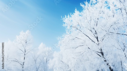 cold wallpaper snow background © vectorwin