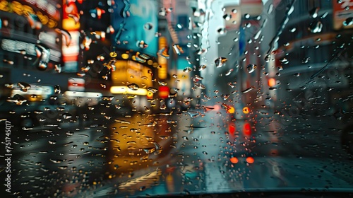 weather windshield rain