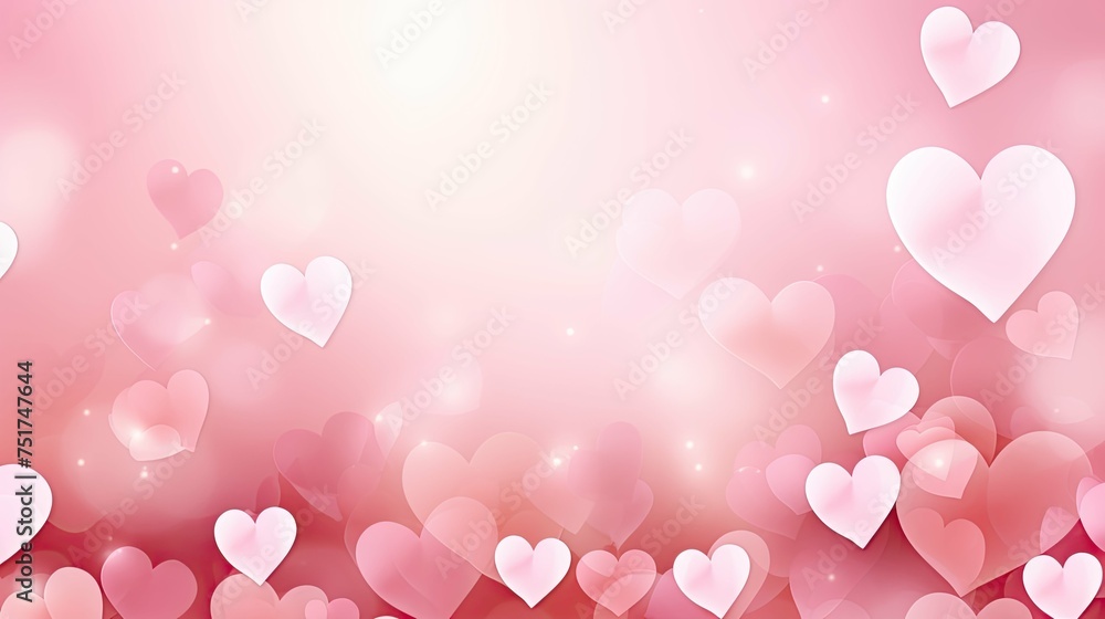 valentine pink love background