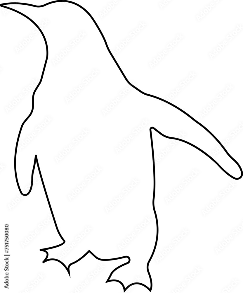 Penguin black icon line winter vector isolated on transparent background. Logo baby cartoon character symbol graphic doodle animal element, characters play fun, make snowman, skating and skiing Penguin black icon line winter vector isolated on transparent background. Logo baby cartoon character symbol graphic doodle animal element, characters play fun, make snowman, skating and skiing