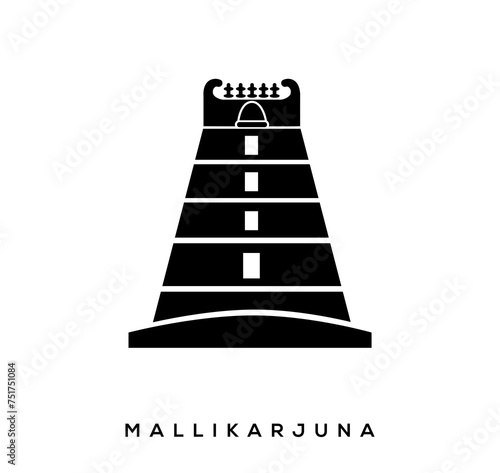 Mallikarjun jyotirlinga temple icon photo