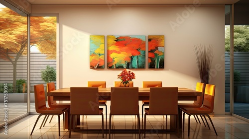 home decoration house background © vectorwin