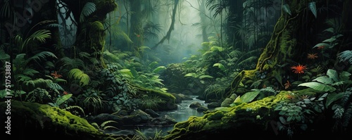 jungle landscape © Svitlana