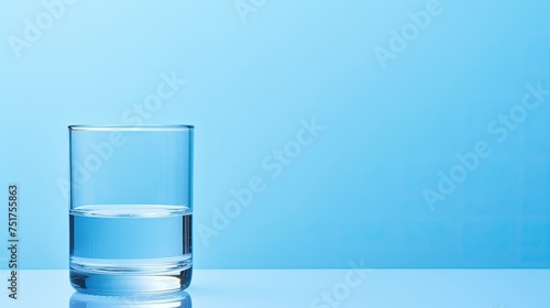 simple minimal blue background