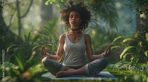 ujjayi yoga breathing photo