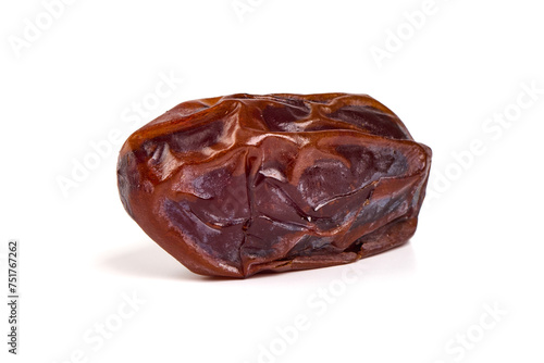 Dried dates, isolated on white background