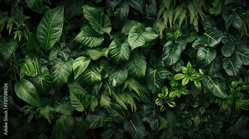 foliage plant jungle background