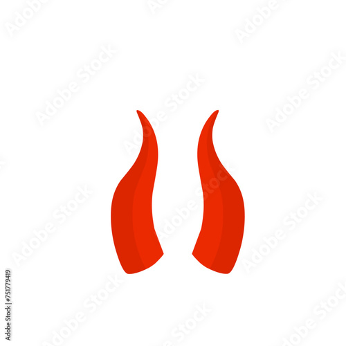 Red devil horns