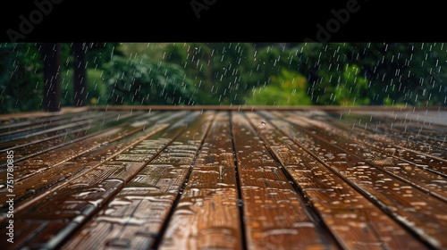 backyard rain deck