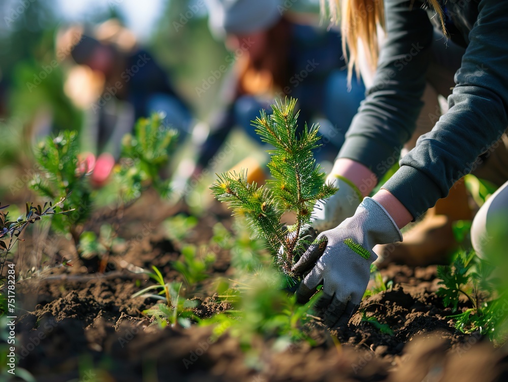 Naklejka premium climate change / World 