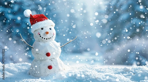 holiday snowman santa