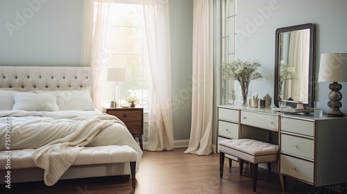 interior furniture blurred room