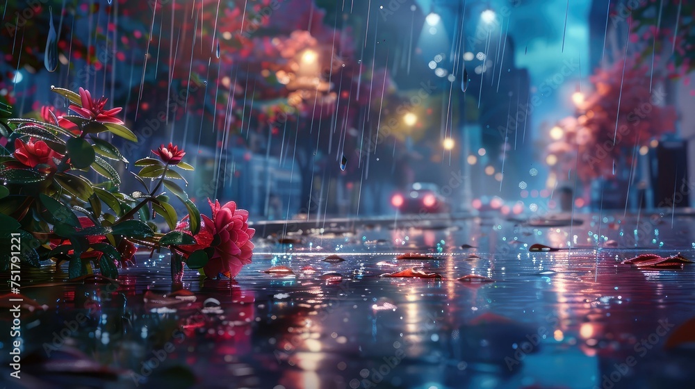 wet rain showers wet rain showers