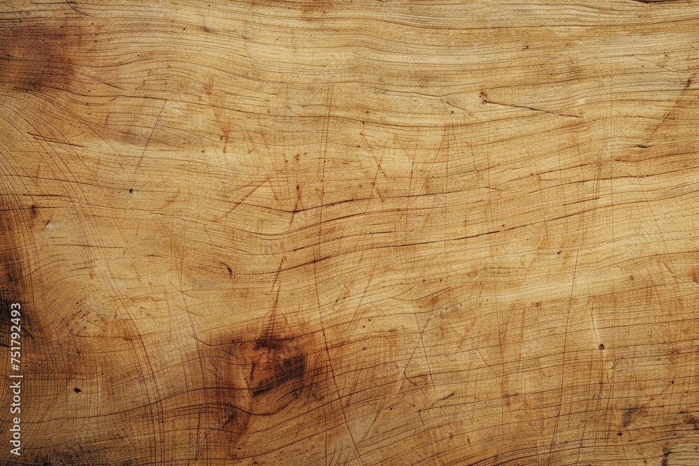 Naklejka premium Subtle Kaya Wood Paneling: Minimalist Texture Background, AI Generative
