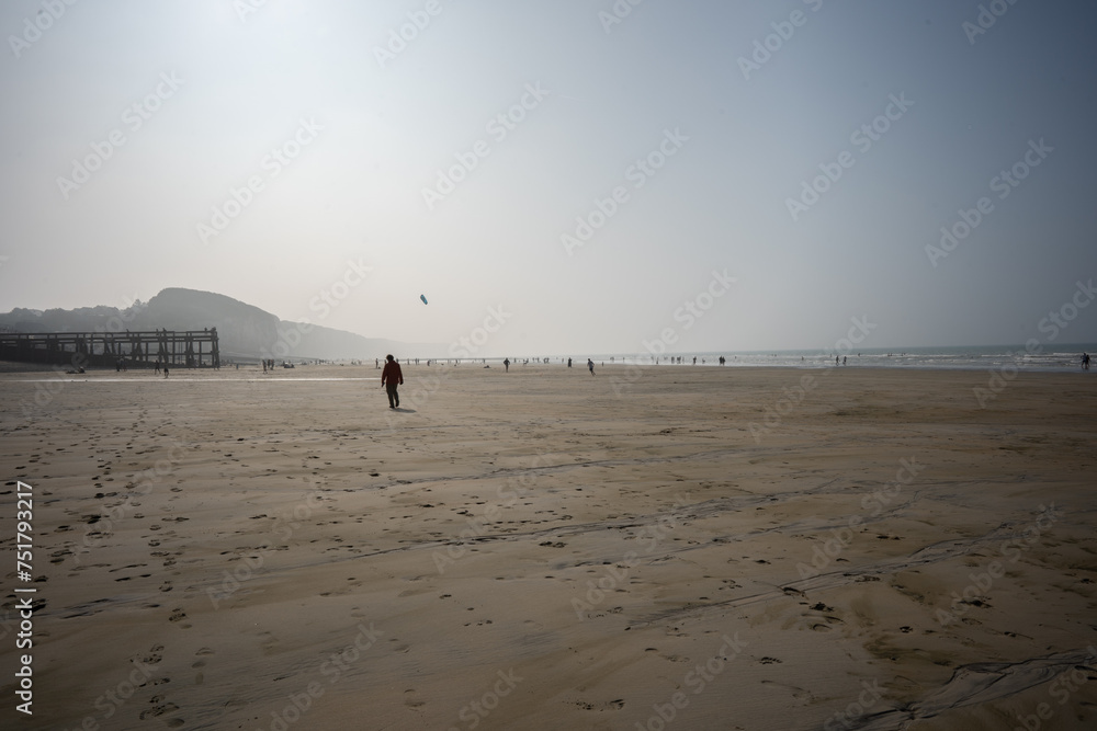 Obraz premium plage normande