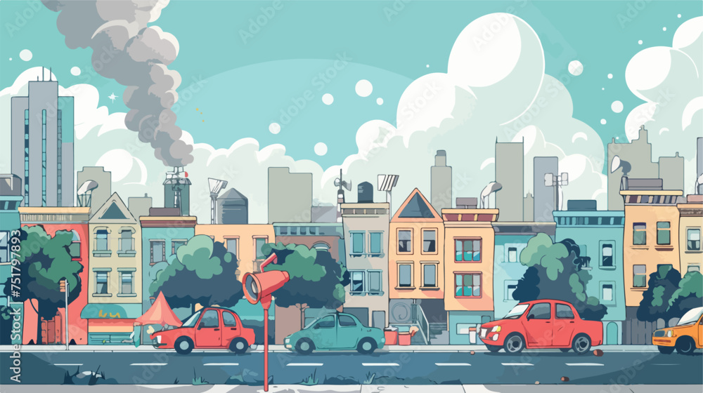 Noise pollution design vector illustration eps10 gra