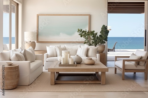 Sandy Tones: Coastal Simplicity in Functional Furniture © Michael