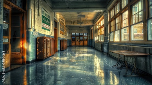 teacher school empty