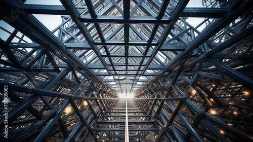 Wallpaper Mural modern steel skyscraper building Torontodigital.ca