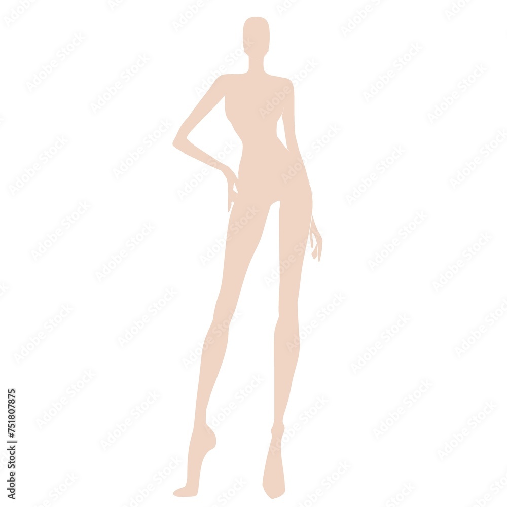 Fashion templates. Croquis. Pattern for drawing
Fashion templates. Croquis. Pattern for drawing