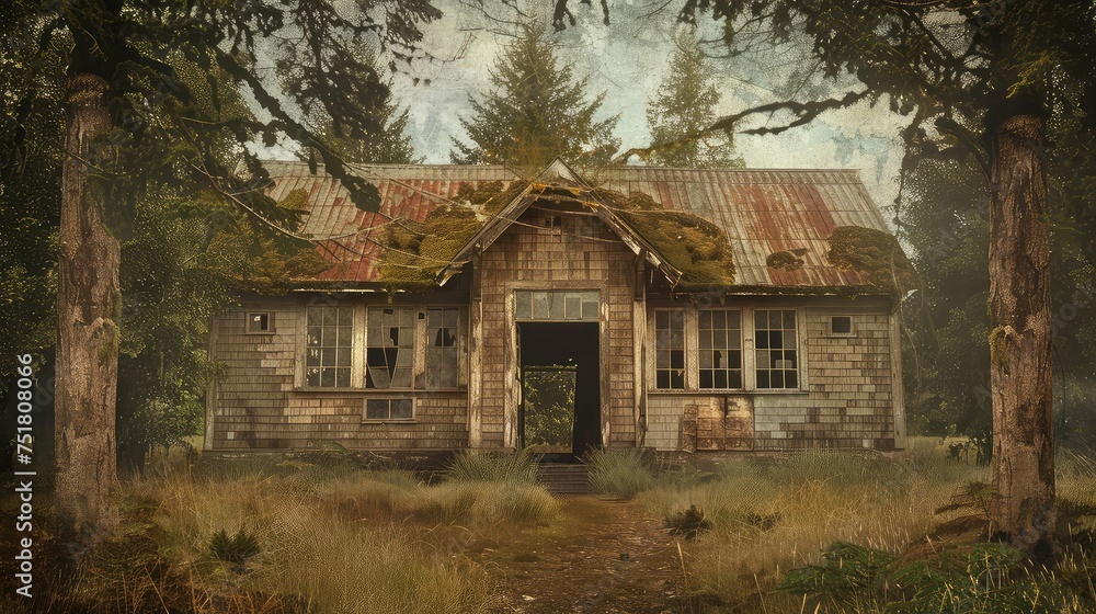 traditional old school house traditional old school house